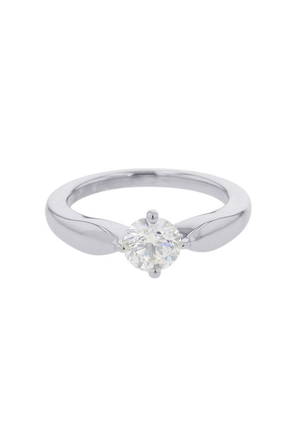 Pre-Owned Bvlgari Dedicata a Venezia Torcello Diamond Ring, 0.70ct, Pt950 Platinum, Size:...
