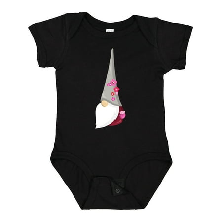 

Inktastic Spring Gnome Cute Gnome Garden Gnome Flowers Gift Baby Girl Bodysuit