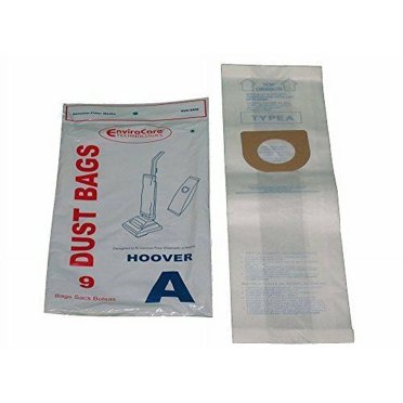 EnviroCare Vacuum Bags Compatible With Hoover Type H & Eureka Models (8-Pack)