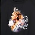 thumbnail image 3 of Wicked: Part 2 -  Glinda Side Profile - Women's French Terry Long Sleeve Pullover, 3 of 5