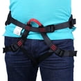 thumbnail image 4 of Arnés de medio cuerpo para escalada en roca premium Asiento de seguridad Cinturón de busto para ejercicio libre Montañismo Descenso Árb Zulema Arnés de escalada, 4 of 7