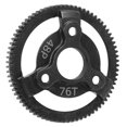 thumbnail image 1 of RC Steel Spur Gear, Stable Rolling Power Handling Capacity Robust 48P Steel Spur Gear Black Light Weight for 1/10 RC Car, 1 of 8