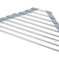 thumbnail image 4 of Estante triangular para secar platos, soporte para tazas de baño, frutas RV Gris, 4 of 6