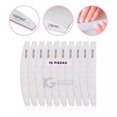 thumbnail image 1 of Lima Profesional Para Uñas Acrílicas Gel Manicure 10 Piezas Grosor 180/180 Belié Profesional, 1 of 3