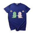 thumbnail image 4 of T-shirt pour Femmes T-shirt Mode T-shirt Décontracté Imprimé Dinosaure Ample à Manches Courtes, 4 of 8