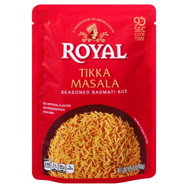 Royal Seasoned Basmati Rice Tikka Masala