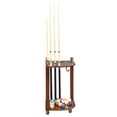 thumbnail image 5 of Hathaway Regent Corner Floor Cue Rack for Billiard Accessories, 5 of 6