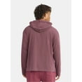 thumbnail image 3 of No Boundaries Men's & Big Men's Cotton Long Sleeve Jersey Tee Shirt Hoodie, Sizes XS-5XL, 3 of 5