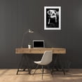 thumbnail image 3 of Vintage Wrestler 23x32 White Modern Wood Framed Museum Art Print Titled - Russian Wrestler, 3 of 4
