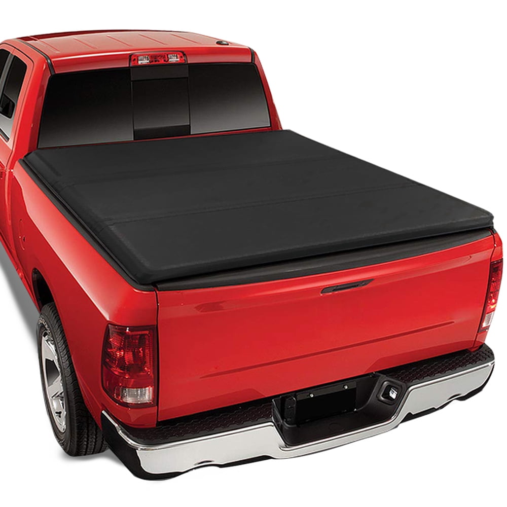 PIT66 Upgrade Hard Trifold Truck Bed Tonneau Cover, fit for 19992016