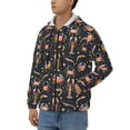 thumbnail image 3 of Naloa Various Crustaceans Men’s Hoodies, Zip up Hoodie, Sweatshirts,Hoodies for Men Sizes S-3XL-Medium, 3 of 5