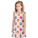 thumbnail image 1 of Fotbe Donut Vestido de Dormir para Niñas de 3 a 10 Años, Mangas Cortas, Estilo Princesa, Pijama Camisón con Mangas Voladas-Medium, 1 of 6