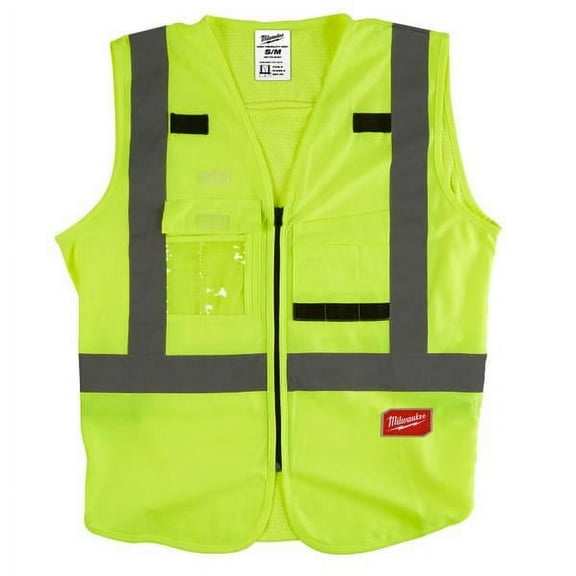 Milwaukee Class 2 High Visibility Safety Vest - Small/Medium