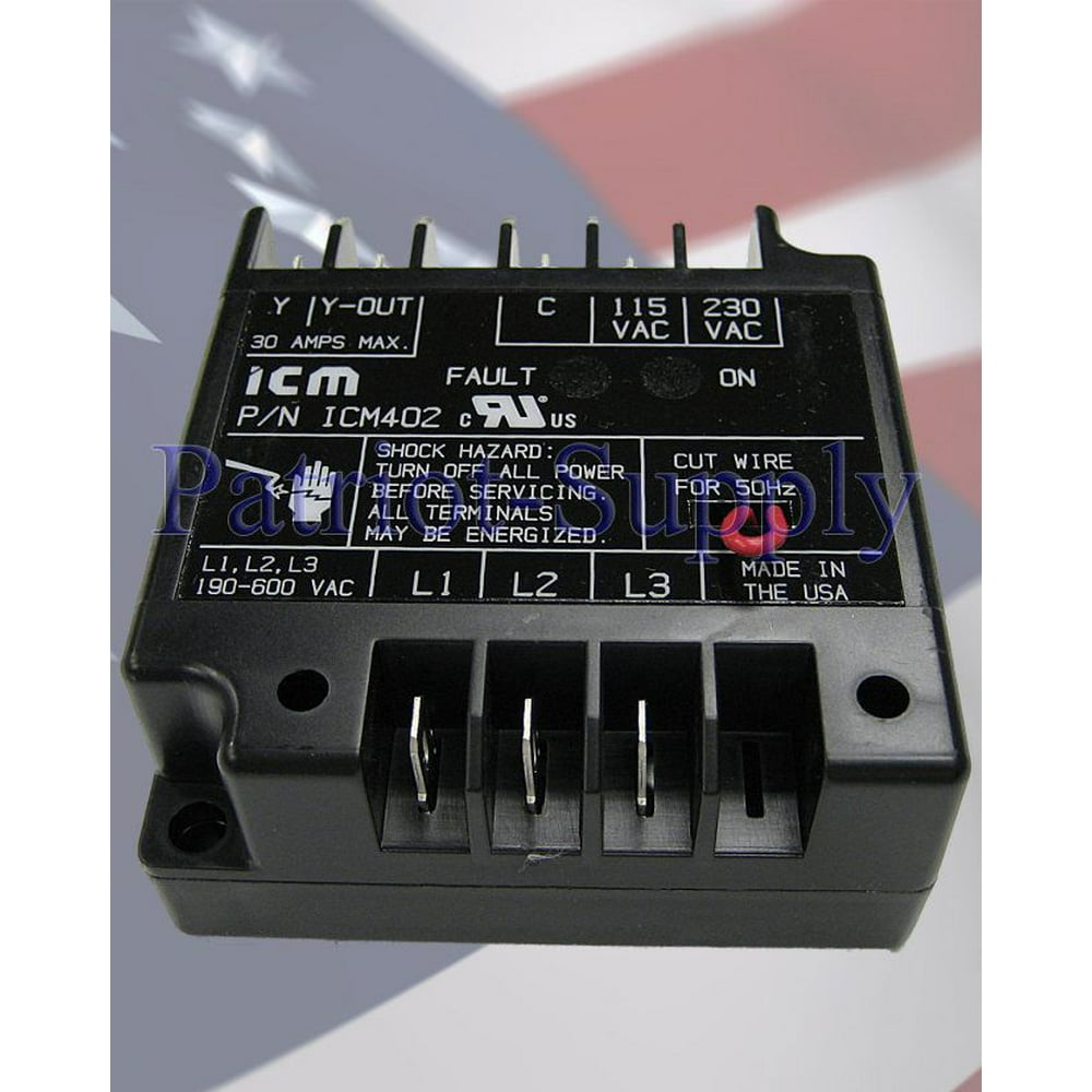 ICM Controls ICM402 Three Phase Line Voltage Monitor - Walmart.com ...