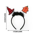thumbnail image 2 of Halloween Hair Clips - Witch Bat Hairpins for Women Girls - Accessories and Decoration for Seasonal Celebrations, 2 of 4