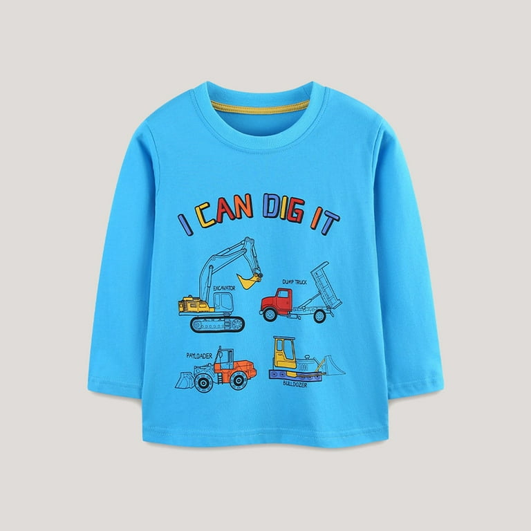 MUXiin Boy Tops Size 6-7,Boys Long Sleeve Shirt Winter Kids Tops