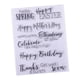 thumbnail image 4 of Sello de goma transparente para manualidades, sellos de letras, arte, álbumes de recortes Primavera, 4 of 9