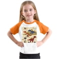 thumbnail image 4 of RXIRUCGD 2025 Vêtements d'Été pour Enfants Tout-Petits Garçons Filles Mode Mignon Col Rond Imprimé Manches Courtes Haut, 4 of 7