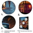 thumbnail image 3 of Designart "Cityscape Spot Copenhagen Beautiful wall art I" Copenhagen Floater Framed Canvas Print, 3 of 7