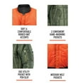 thumbnail image 6 of Rothco Quilted MA-1 Flight Jacket, 6 of 6