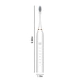 thumbnail image 3 of LSLJS Sound Wave Rechargeable Electric Toothbrush for Adults and Kids,Travel Wave Toothbrush with 4 Brush Heads, Travel Case,Bracket,6 Modes PowerToothbrush, Electric Toothbrush, 3 of 9