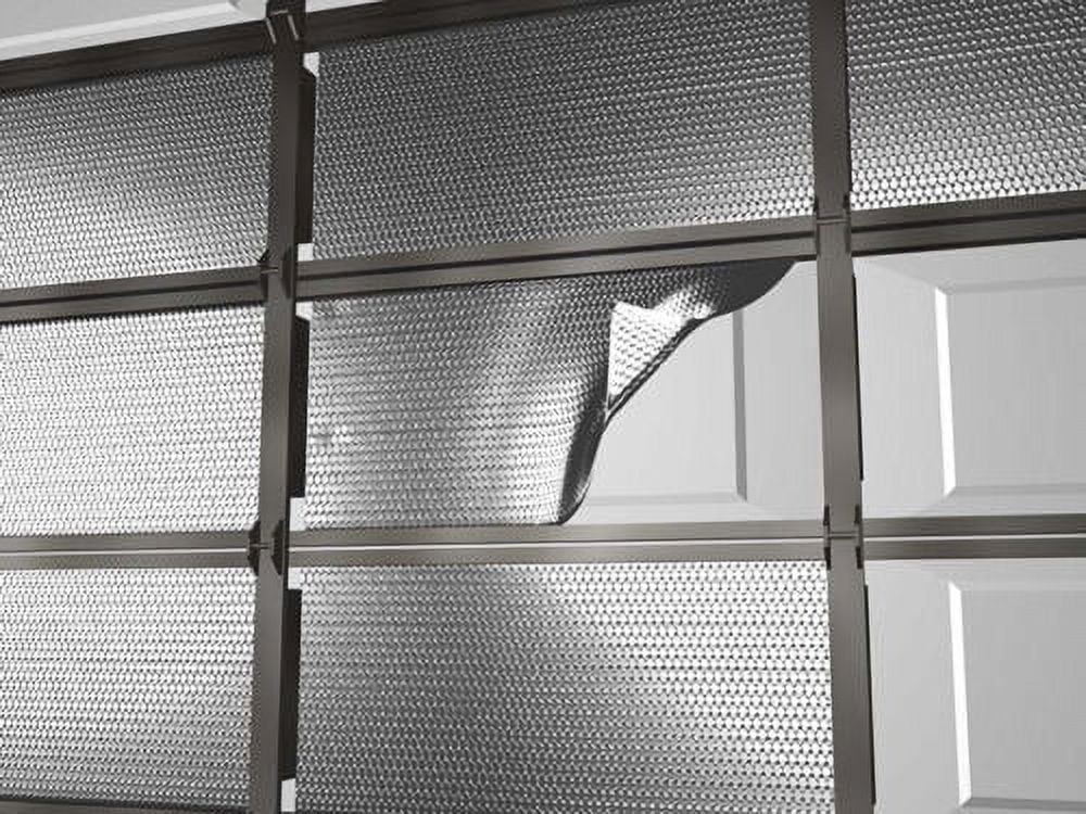 Garage Door Insulation Kit 16 Pcs Double Bubble REFLECTIVE Panels 24x48" SHEETS Fits Double Car Garage Doors