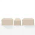 thumbnail image 4 of Crosley Furniture Covers 3-Piece Vinyl Outdoor Sectional Cover Set in Tan, 4 of 10