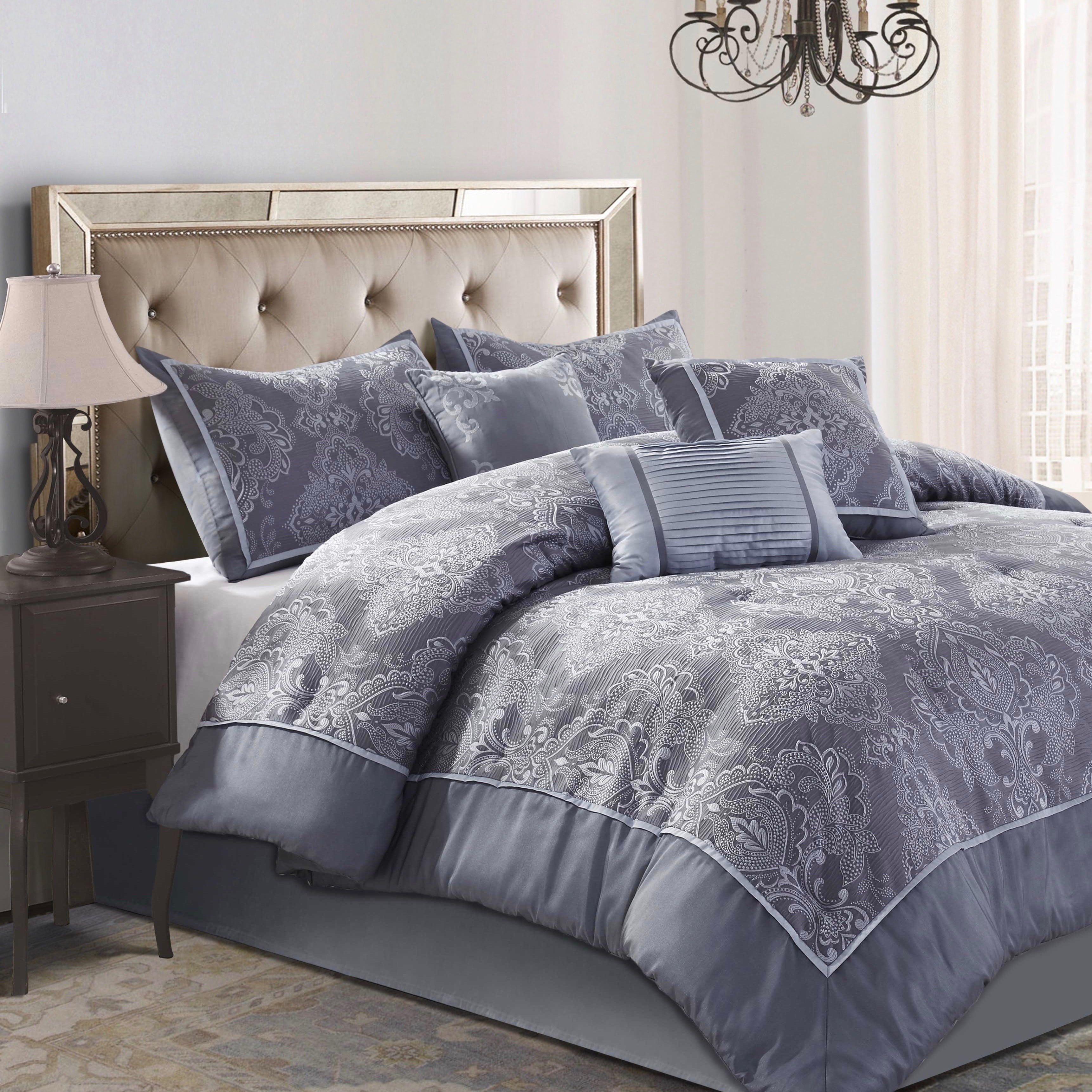 Style Domain Bardot 7 Piece Comforter Set Walmart Com