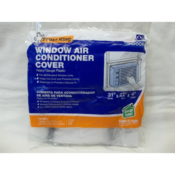 Thermwell Frost King Indoor Window Air Conditioner Cover 31"W X 22"T X 4"D