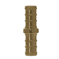 25 PCs XFITTING Pex 3/8 Inch x 3/8 Inch Pex Coupling, 25-5-5=25XX