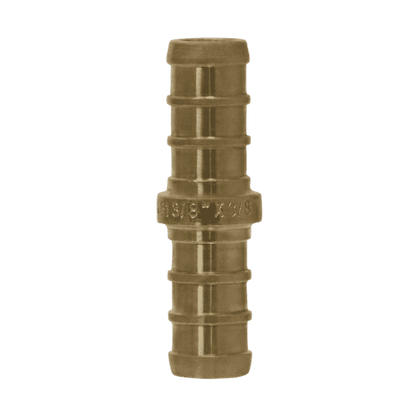 25 PCs XFITTING Pex 3/8 Inch x 3/8 Inch Pex Coupling, 25-5-5=25XX