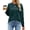 Dark Green Stripe, variant on Fantaslook Striped Long Sleeve Shirts for Women Crewneck Tunic Tops Color Block Blouses Fall Pullover
