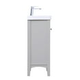 thumbnail image 7 of Elegant Lighting Vf2318 Mod 18" Free Standing Single Basin Vanity Set - White, 7 of 7