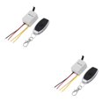 thumbnail image 3 of Interruptor universal Riwesomey con control remoto 2piezas negro, 3 of 6