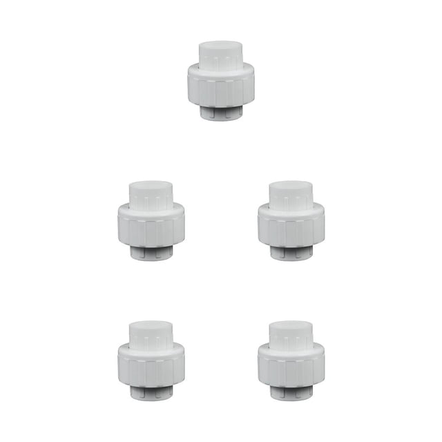 Riwesomey Conector de unión de tubería de PVC para acuario de Hotel en casa, reemplazo de interfaz roscada de riego, manguera de agua, Type2 NO2