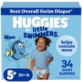 thumbnail image 1 of Huggies Little Swimmers Disposable Swim Diapers, Size 5-6, 17 ct, 1 of 9