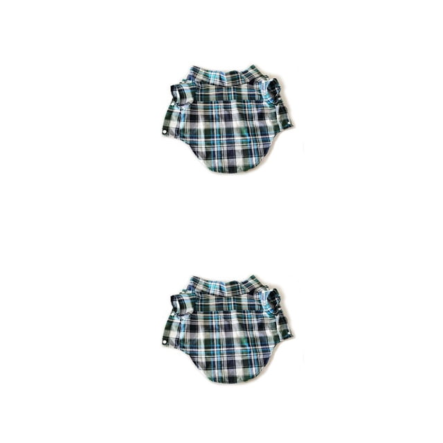 Greeniant Camisa para perros Manténgase caliente Exquisita Varios tamaños Ropa para cachorros Suministros para mascotas Ropa para mascotas Azul verde METRO 2Conjunto