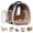 Brown, variant on Guinea Pig Carrier Backpack, Clear Bubble Window Backpack for Guinea Pig, Bunny Rat Bird (Yellow, Carrier)