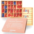 thumbnail image 2 of Alfabeto Móvil Montessori & Me Juego de Letras de Madera, 2 of 7