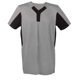 thumbnail image 1 of JERSEY DOS BOTONES-ADULTO-PEQUEÑO-GRIS / NEGRO Martin Sports BJA90-GREY-S, 1 of 1
