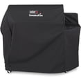 thumbnail image 1 of Weber SmokeFire Cover for SmokeFire EX6/EPX6/ELX6 Wood Pellet Grill, Black, 1 of 7