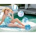 thumbnail image 5 of Teen Girls One Piece Swimsuit with Cover Up Sarong Skirt Bathing Suit Beach Swimwear for 10-16 Years, 5 of 6