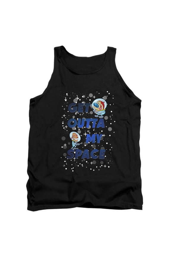 Ren And Stimpy Get Outta My Space Unisex Adult Tank Top