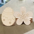 thumbnail image 3 of Opolski 10Pcs Easter Rabbit Decoration Cute Exquisite Mini Rabbit DIY Pating Easter Decoration Festive Decor, 3 of 8