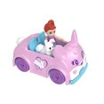 thumbnail image 4 of Polly Pocket Bunny Rabbit Vehicle Set, Micro Doll with Themed Die-cast Car & Pet Bunny Figure, 4 of 5