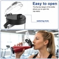 thumbnail image 5 of Portable Blender For Shakes And Smoothies, 500Ml Usb Rechargeable Mini Powerful Juicer With 6 Ultra-Sharp Blades, Cordless Personal Mixer For Travel, Gym, Office (Black), 5 of 10