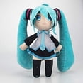 thumbnail image 1 of Muñeca de peluche suave Hatsune Miku de 10 pulgadas (bailand, 1 of 1