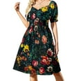 thumbnail image 2 of 2024 Night Garden XXX Dress summer dress women Evening gown, 2 of 7