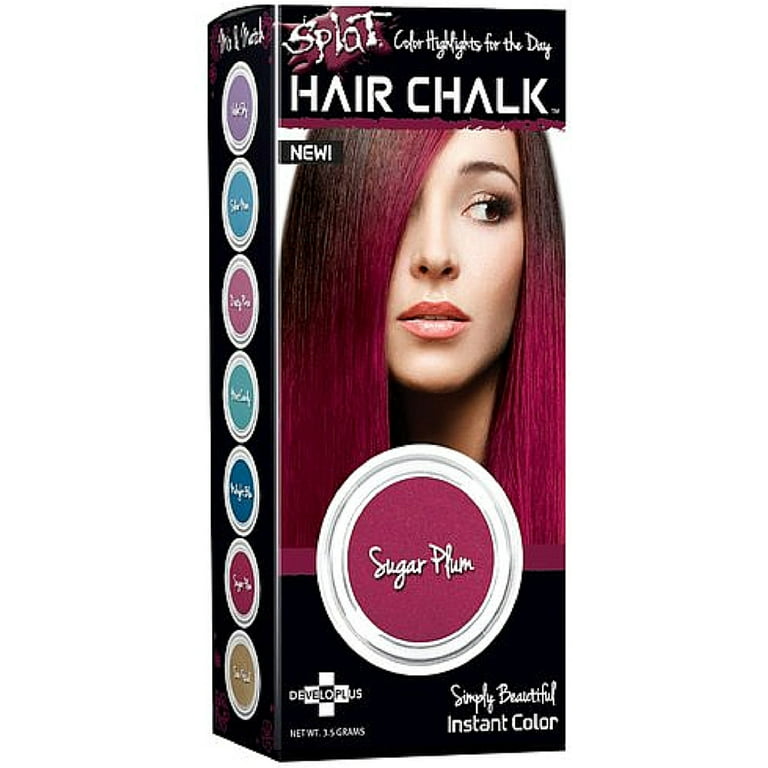 Splat Hair Chalk, Sugar Plum  grams (Pack of 2) 