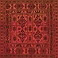 thumbnail image 1 of Ahgly Company Indoor Square Persian Orange Traditional Area Rugs, 4' Square, 1 of 1
